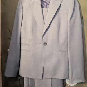 Jones Studio Women's Light Gray Blazer